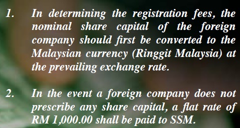 foreign incorporation in malaysia
